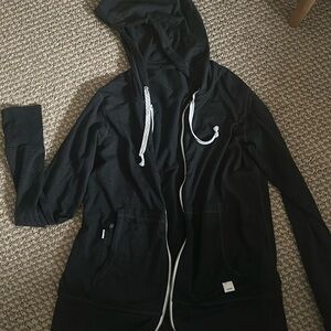Vuori women’s performance halo hoodie size small black